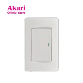 Akari 1 Gang 1 Way Switch with Luminous (AWD-Z8101-1)