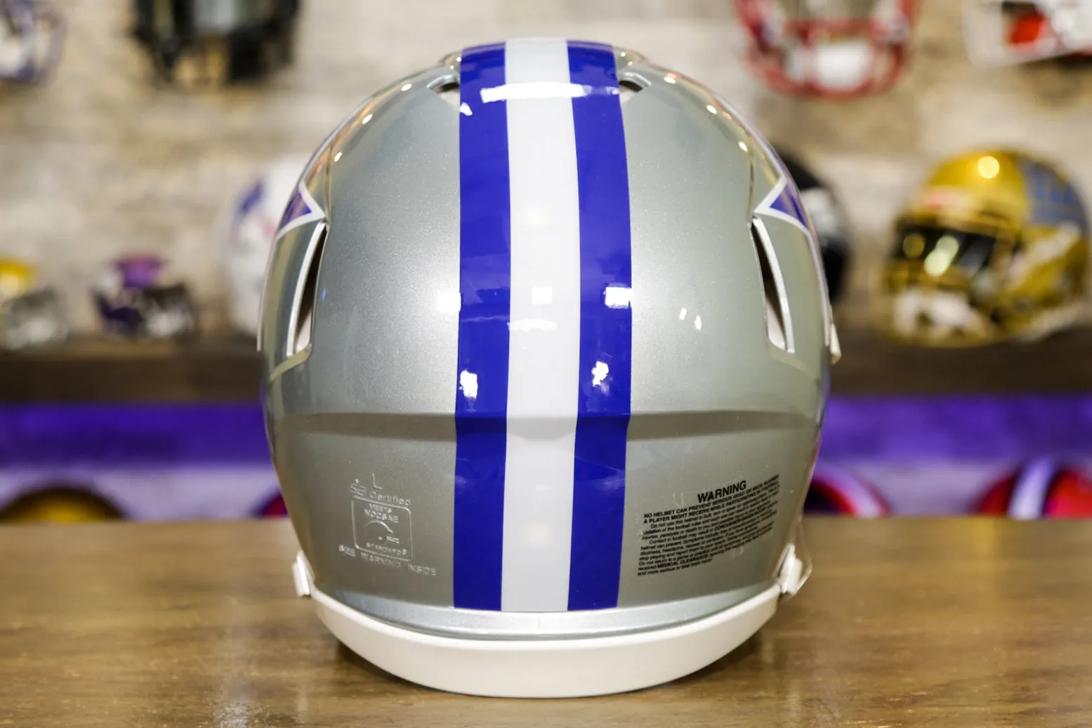 Dallas Cowboys Riddell Speed Authentic Helmet - 1964-1966 Throwback