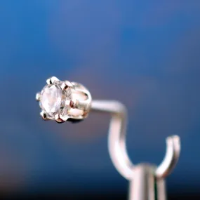 Diamond Style High Profile Nose Stud