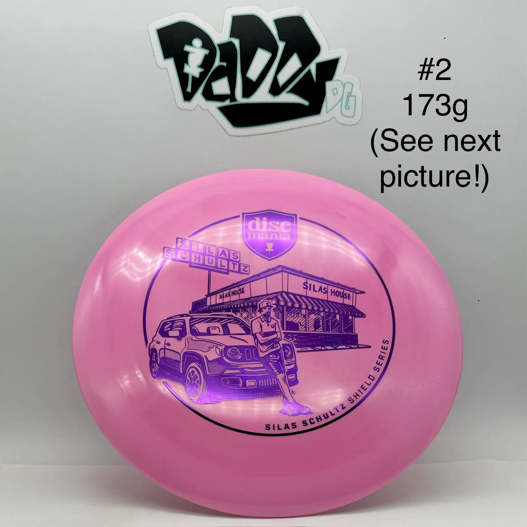 Discmania Silas Schultz Silas House Swirly S-Line DD3 Shield Series Distance Driver