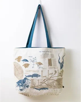 Evolutionary Biology Canvas Shoulder Tote