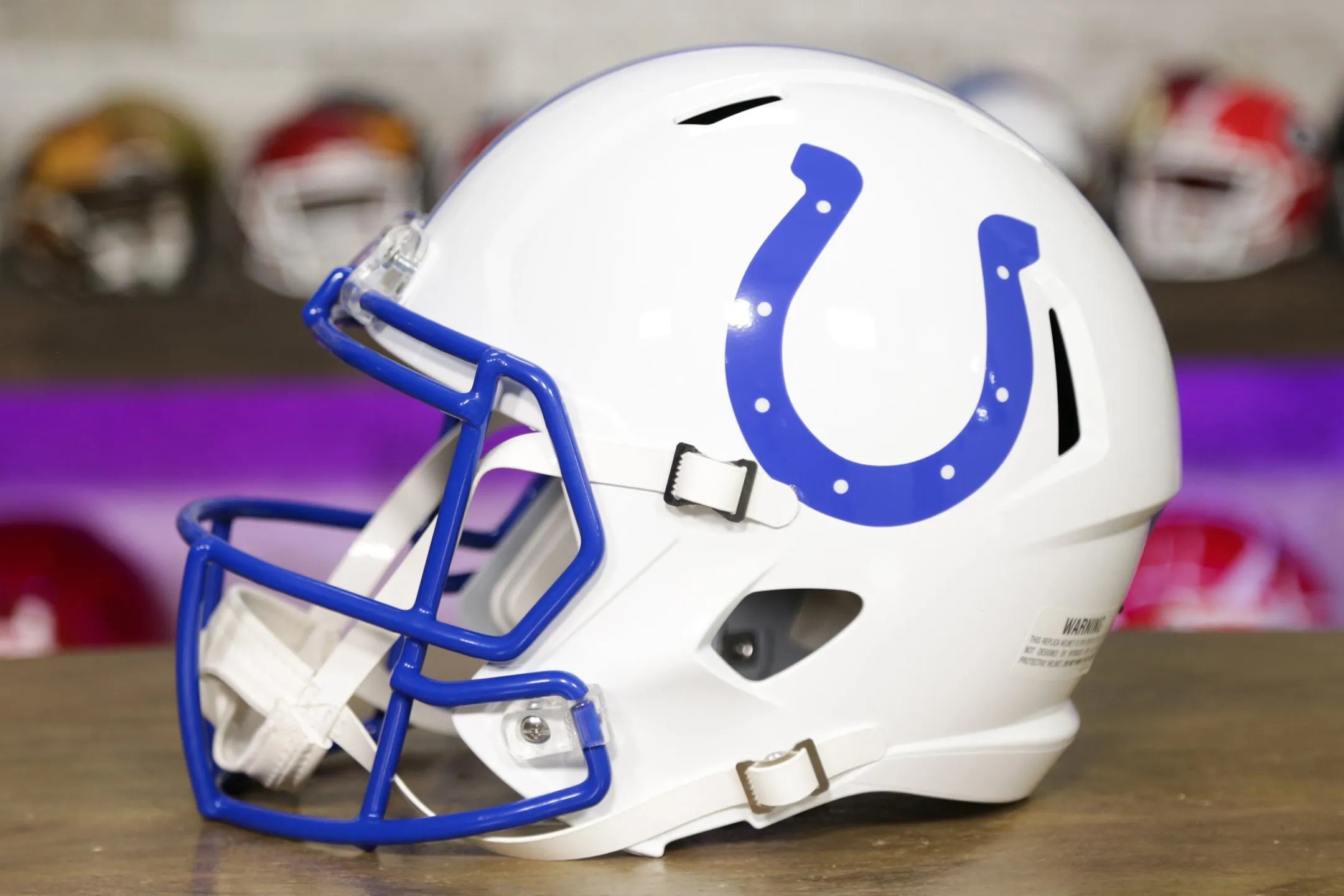 Indianapolis Colts Riddell Speed Replica Helmet - 1995-2003 Throwback