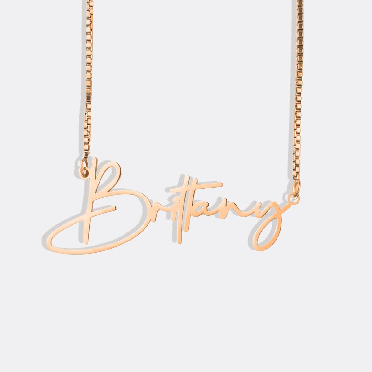 Modern Name Necklace