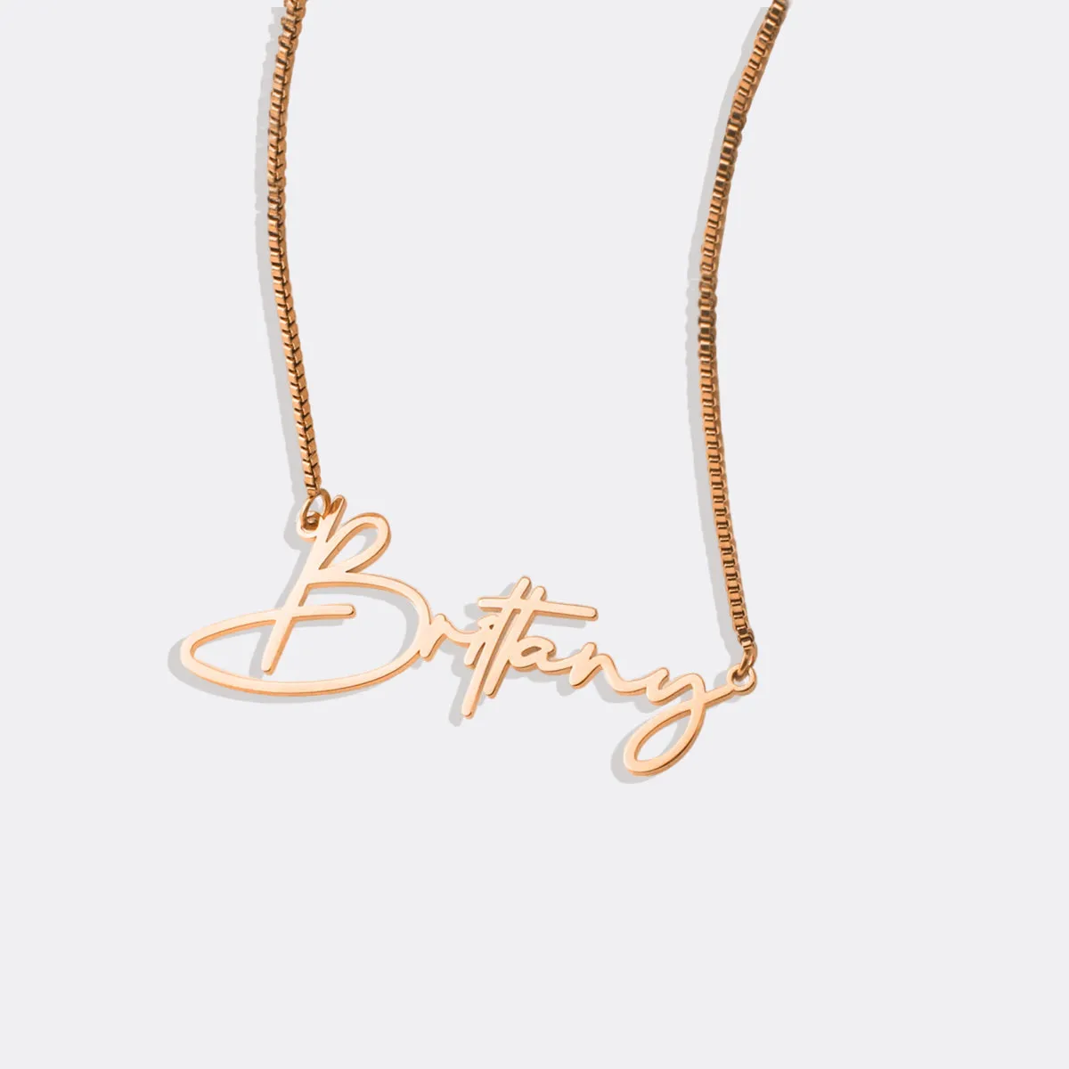 Modern Name Necklace