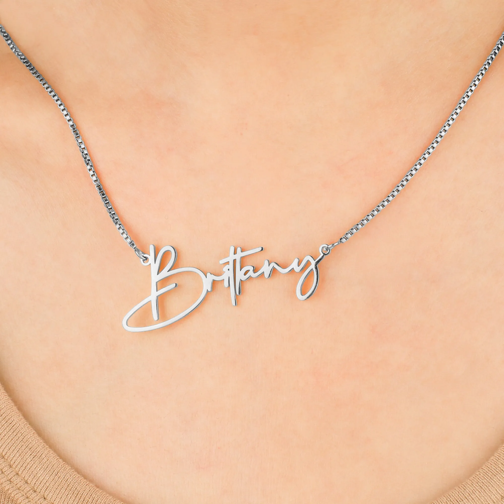 Modern Name Necklace