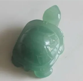 Natural Green aventurine  turtle figurine