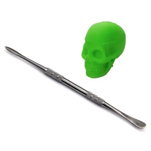 Skull Silicone Dab Containers