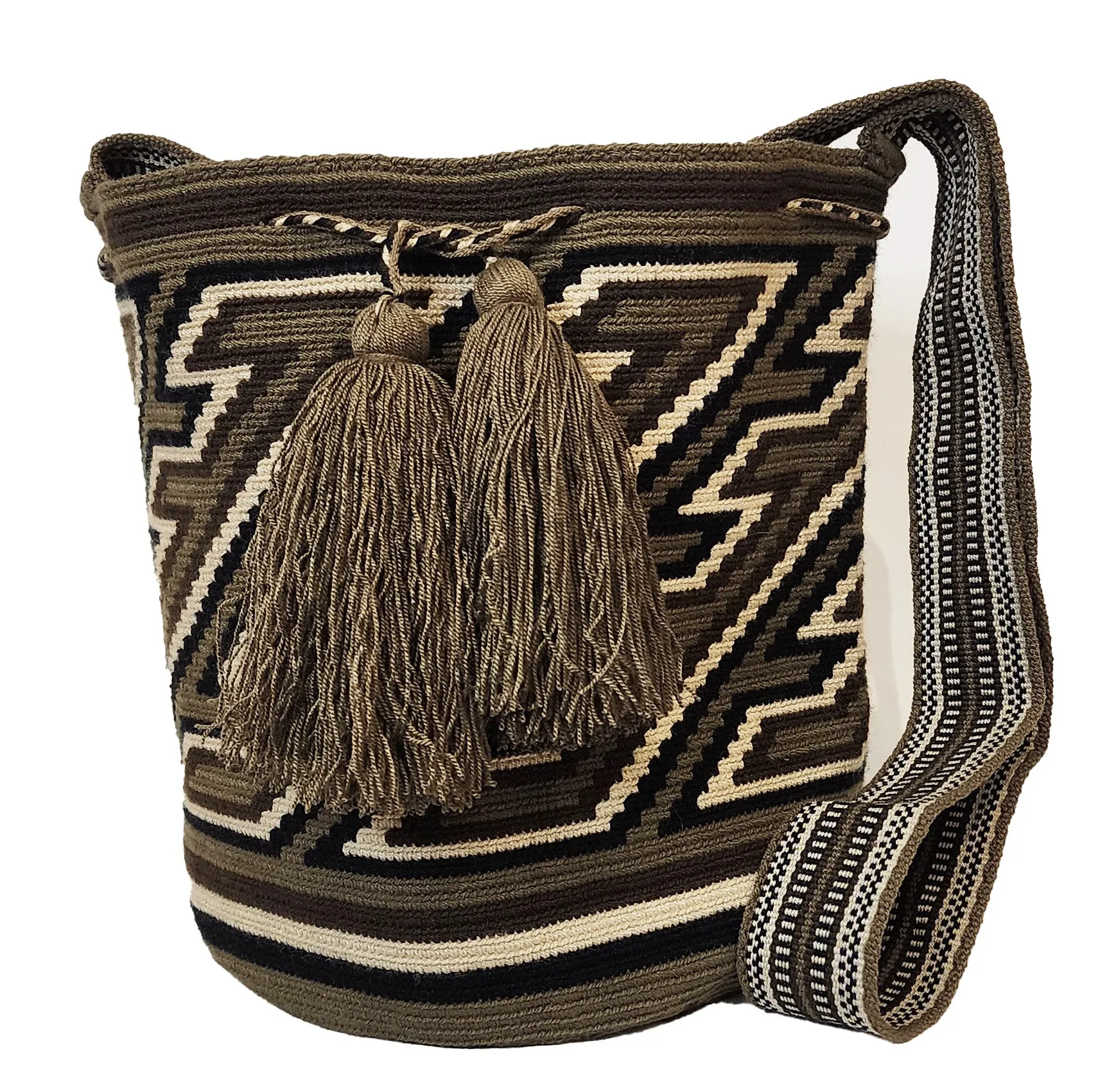 Skyler Handmade Large Wayuu Mochila Bag