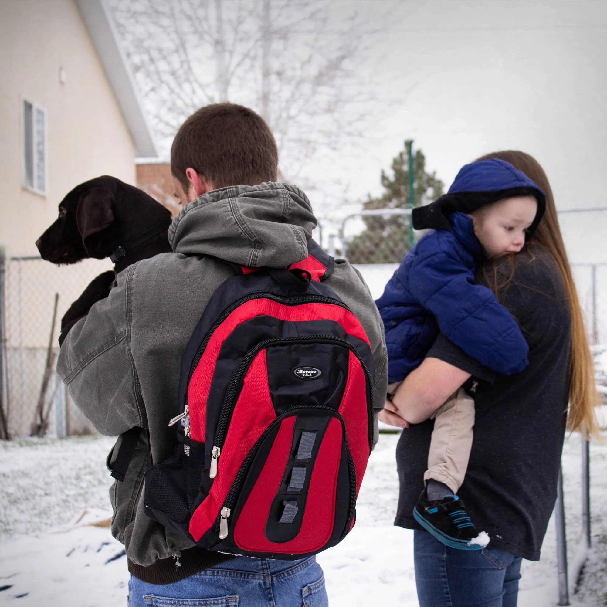 The Essentials Complete 72-Hour Kit - 2 Person: Black or Red Backpack