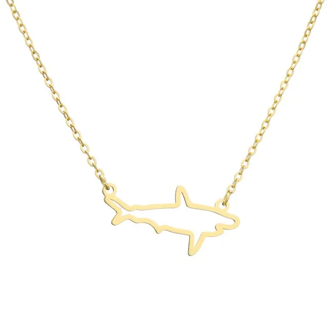 Unique Hallow Shark Necklace