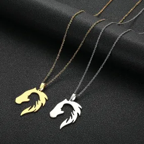 Unique Horse Girl Necklace